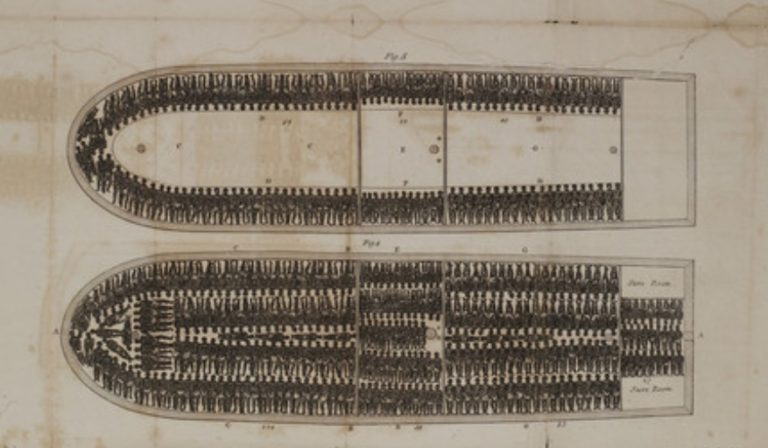 Slave ship drawing - TheAfricanDream