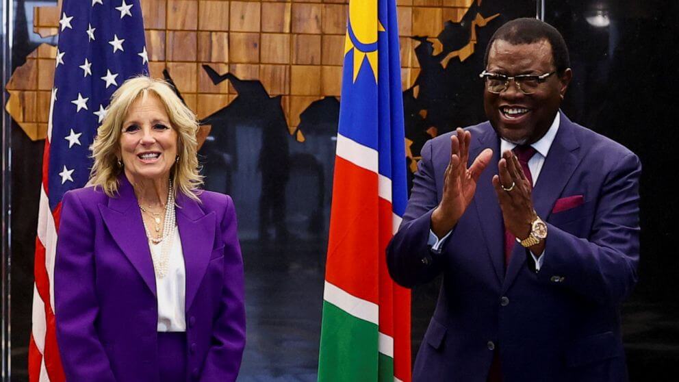 U.S. First Lady Jill Biden On A Five-day Visit To Namibia & Kenya ...