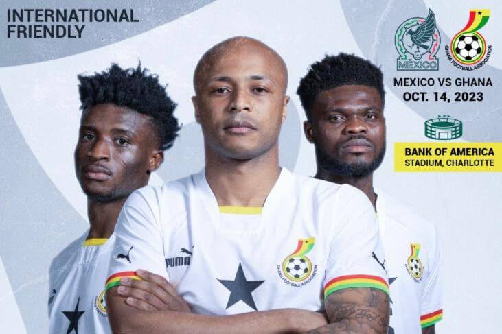 Ghana's Black Stars to play Mexico in October's international friendly